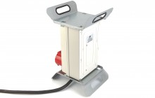 HBM 2 x 400 Volt en 4 x 230 Volt verdeelblok - randaarde 