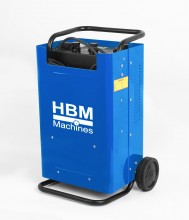 HBM verrijdbare starthulp en acculader 230 V 12-24 V 500 A 75 A 9000 W
