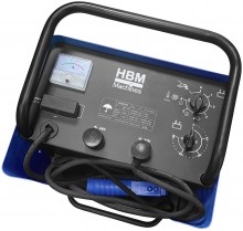 HBM verrijdbare starthulp en acculader 230 V 12-24 V 500 A 75 A 9000 W
