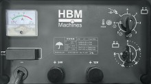 HBM verrijdbare starthulp en acculader 230 V 12-24 V 500 A 75 A 9000 W
