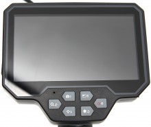 HBM HD inspektionskamera IP67, 5 LCD, 77° kameravinkel, 4x zoom, 8 mm kabel, 4.000 mAh batteri, 5 timers brug. HBM HD inspektionskamera IP67, 5 LCD, 77° kameravinkel, 4x zoom, 8 mm kabel, 4.000 mAh batteri, 5 timers brug.
