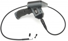 HBM HD inspektionskamera IP67, 5 LCD, 77° kameravinkel, 4x zoom, 8 mm kabel, 4.000 mAh batteri, 5 timers brug. HBM HD inspektionskamera IP67, 5 LCD, 77° kameravinkel, 4x zoom, 8 mm kabel, 4.000 mAh batteri, 5 timers brug.