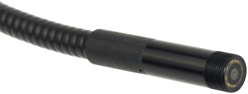 HBM HD inspektionskamera IP67, 5 LCD, 77° kameravinkel, 4x zoom, 8 mm kabel, 4.000 mAh batteri, 5 timers brug. HBM HD inspektionskamera IP67, 5 LCD, 77° kameravinkel, 4x zoom, 8 mm kabel, 4.000 mAh batteri, 5 timers brug.