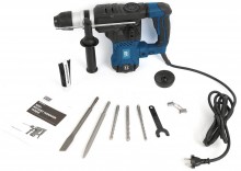 HBM SDS+ boorhamer/breekhamer 1500 W 5,5 J 4250 bpm 32 mm 230 V incl. opbergkoffer