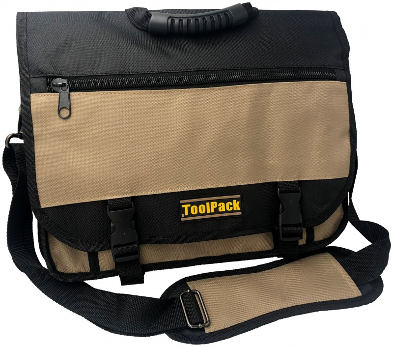 Toolpack gereedschap- en documenten schoudertas 40 x 31 x 15 cm polyester 600D