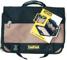 Toolpack gereedschap- en documenten schoudertas 40 x 31 x 15 cm polyester 600D