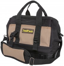 Toolpack robust klassisk værktøjstaske L 32 x 19 x 28 cm polyester 600D
