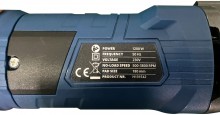 HBM 180 mm Schuur- en Polijstmachine 1200 W 230 V, 3800 rpm, M14
