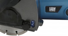 HBM vægfræser 1700W 150 mm 40 mm 8000 rpm 230 V
