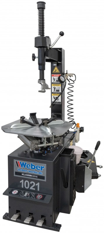 Weber banden demonteermachine 1021 | 2500 kg | 8 bar | 1100 W | 230 V | velg tot 21 in Weber banden demonteermachine 1021 | 2500 kg | 8 bar | 1100 W | 230 V | velg tot 21 in