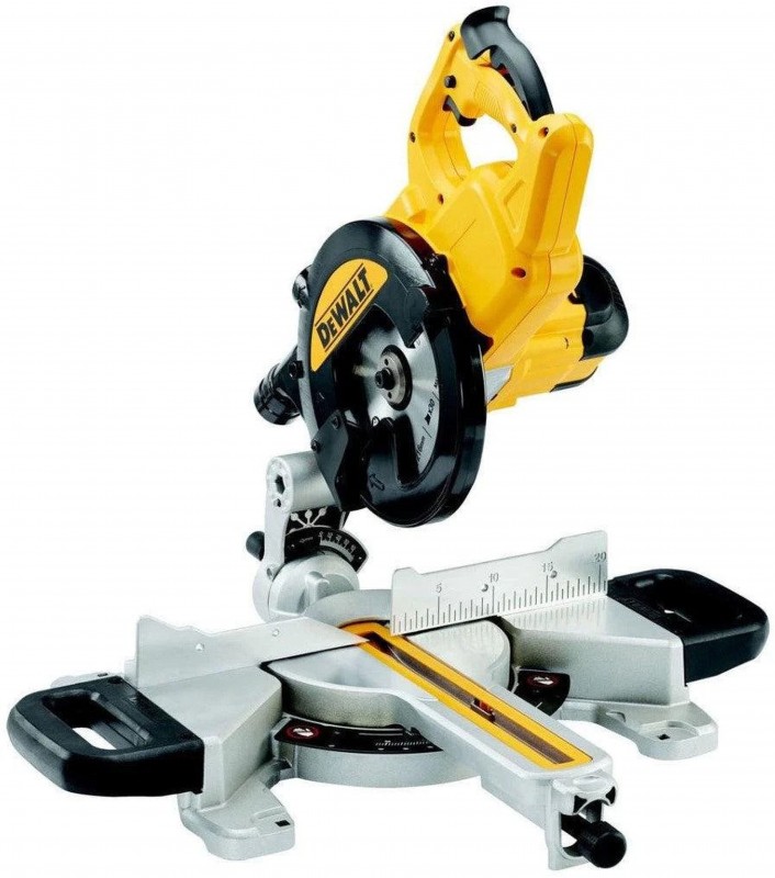 DeWalt DWS773-QS kap-/geringssav