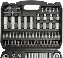 Weber 108-delige dopsleutelset met opbergkoffer
