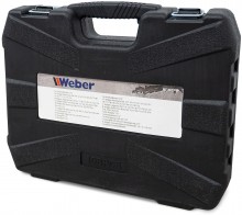 Weber 108-delige dopsleutelset met opbergkoffer
