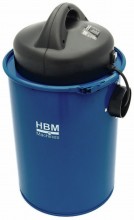 HBM stofafzuiginstallatie 1100 W, 183 m³/h, 50 l opvangbak, 230 V, 20.000 rpm, 11,5 kg