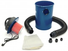 HBM stofafzuiginstallatie 1100 W, 183 m³/h, 50 l opvangbak, 230 V, 20.000 rpm, 11,5 kg