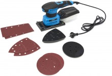 HBM 3-i-1 multifunktionel håndpalmesliber 200W til træ, bærbar.