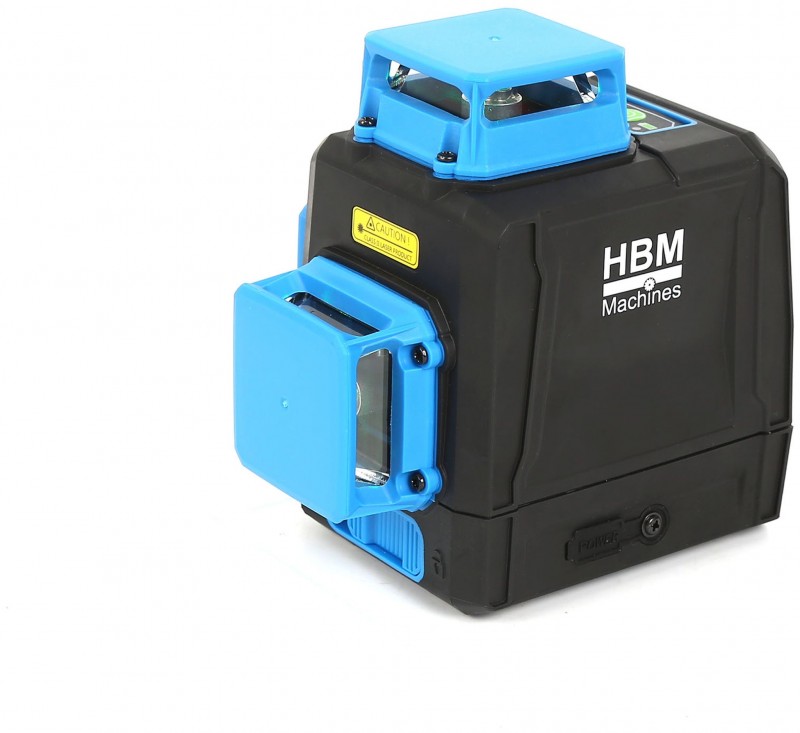 HBM zelfnivellerende 360° groene laser, laserklasse 2, IP54, 520 nm, 3 mm nauwkeurig
