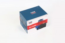 HBM zelfnivellerende 360° groene laser, laserklasse 2, IP54, 520 nm, 3 mm nauwkeurig
