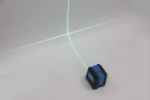 HBM Laser Lijnlaser 2 Lijnen Groen Licht
