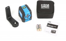 HBM Laser Lijnlaser 2 Lijnen Groen Licht
