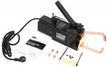 HBM puntlasapparaat 1,5 + 1,5 mm | 230 V, 160A, draagbaar, display, RVS en staal HBM puntlasapparaat 1,5 + 1,5 mm | 230 V, 160A, draagbaar, display, RVS en staal