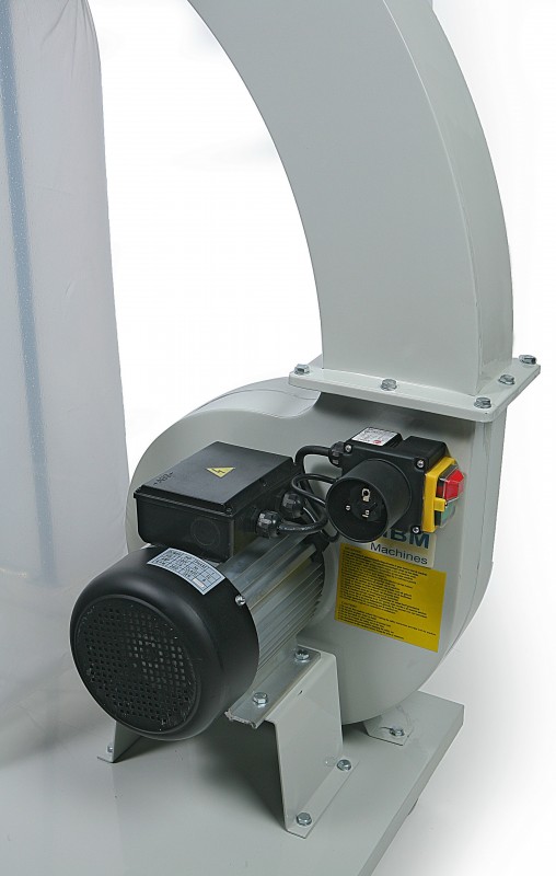 HBM 200 Profi stofafzuiginstallatie 400 V 1500 W 2500 m³/h 10 kg HBM 200 Profi stofafzuiginstallatie 400 V 1500 W 2500 m³/h 10 kg