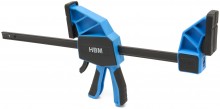 HBM hurtigspændende limklemme 450 mm, klemkraft 136 kg, bredde 460 mm, højde 460 mm, længde 670 mm.