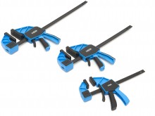 HBM hurtigspændende limklemme 450 mm, klemkraft 136 kg, bredde 460 mm, højde 460 mm, længde 670 mm.
