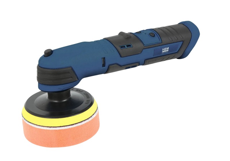 HBM accu polijstmachine 100 mm 10,8 V, M10, 3.000 rpm