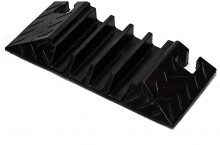 HBM Endekappe til 4-kanals kabelkanal 410 x 50 x 180 mm Gummi