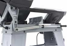 HBM metaallintzaag 375 W, 1.420 rpm, zaagcapaciteit 112,5 mm rond, 100 x 150 mm rechthoek, 200 Sl/Min