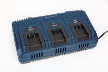 HBM 3-in-1 Acculader 20V voor 2.0, 4.0 en 5.0 Ah Accu’s
