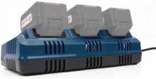 HBM 3-in-1 Acculader 20V voor 2.0, 4.0 en 5.0 Ah Accu’s

