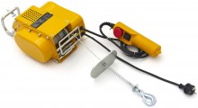 HBM verplaatsbare elektrische takel 12 meter, 300 kg, 550 W, 230 V, IP54

