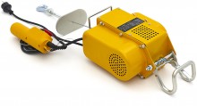 HBM verplaatsbare elektrische takel 12 meter, 300 kg, 550 W, 230 V, IP54
