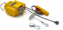 HBM verplaatsbare elektrische takel 12 meter, 300 kg, 550 W, 230 V, IP54
