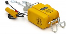 HBM verplaatsbare elektrische takel 600 kg, 18 m, 1050 W, 230 V, 8 m/min, kabel 4,5 mm