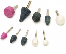 HBM Slijpstenen set 1/4 en 1/8 inch voor pneumatische slijper HBM Slijpstenen set 1/4 en 1/8 inch voor pneumatische slijper