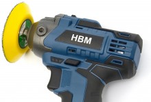 HBM batteripolermaskine og slibemaskine 10,8 V, 75 mm, HBM Power10 HBM batteripolermaskine og slibemaskine 10,8 V, 75 mm, HBM Power10