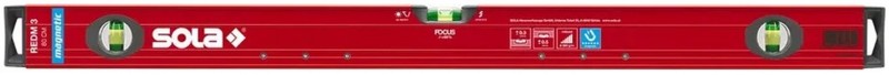 Sola REDM3/60 Aluminium Magnetische Waterpas 600 mm Analoog
