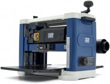 HBM 13 inch schaafmachine 1500 W 230 V 330 mm 2 messen 8500 O/min stofafzuiging 100 mm