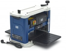 HBM 13 inch schaafmachine 1500 W 230 V 330 mm 2 messen 8500 O/min stofafzuiging 100 mm