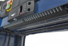 HBM 13 inch schaafmachine 1500 W 230 V 330 mm 2 messen 8500 O/min stofafzuiging 100 mm
