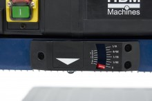 HBM 13 inch schaafmachine 1500 W 230 V 330 mm 2 messen 8500 O/min stofafzuiging 100 mm