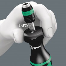 Wera Kraftform momentsleutel instelbaar 0,1-0,34 Nm Serie 7400
