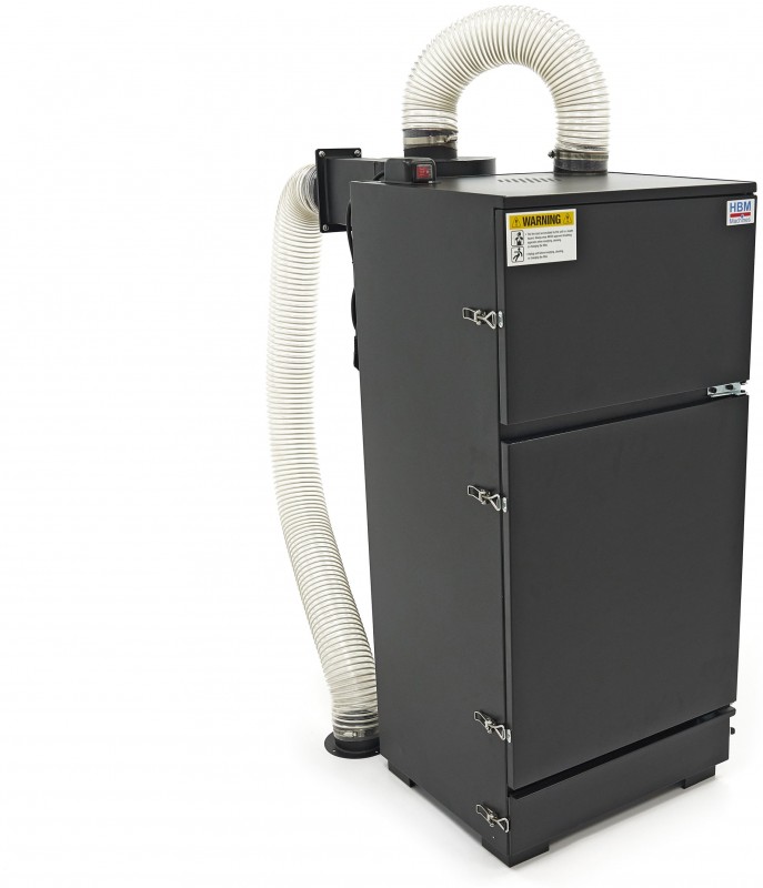HBM Industriële stofafzuiging voor straalcabines 900 m³/h 550 W 75 dB 100 x 54 x 145 cm HBM Industriële stofafzuiging voor straalcabines 900 m³/h 550 W 75 dB 100 x 54 x 145 cm