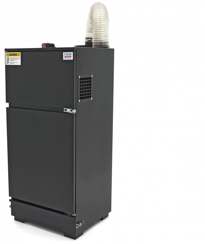 HBM Industriële stofafzuiging voor straalcabines 900 m³/h 550 W 75 dB 100 x 54 x 145 cm HBM Industriële stofafzuiging voor straalcabines 900 m³/h 550 W 75 dB 100 x 54 x 145 cm