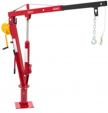 HBM Hydraulische Aanhangwagenkraan 900 kg Laadkraan, Maximale Hoogte 2440 mm, Kettinglengte 305 mm