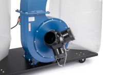 HBM 300 Profi stofafzuiginstallatie - 230 V, 2200 W, 3910 m³/h, 307 l opvangbak, 83 kg