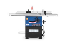 HBM 600 cirkelzaagtafel 230 V, 2200 W, zaagblad 254 mm, kantelbaar, 75 mm zaagdiepte, stofafzuiging 100 mm